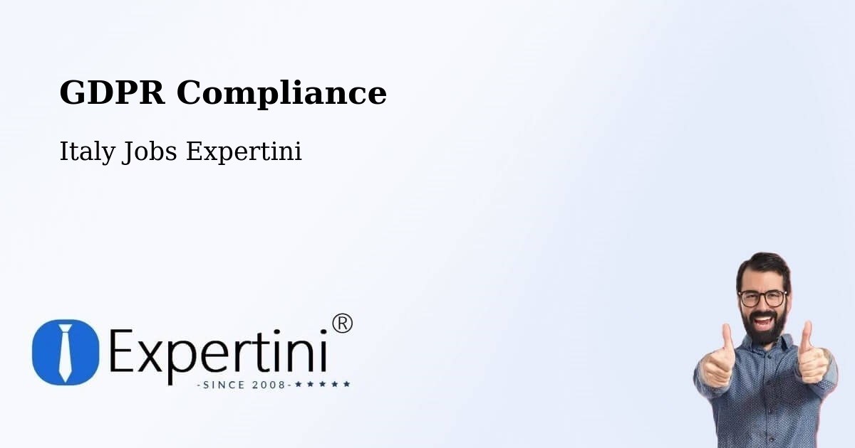 EU GDPR Compliance Statement – Signa - Italy Jobs Expertini